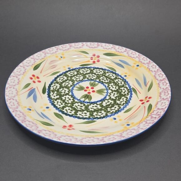 Temptations by Tara Old World Confetti 8in Salad Plate Replacement - Picture 1 of 8